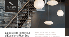 Desktop Screenshot of escaliersrivesud.com
